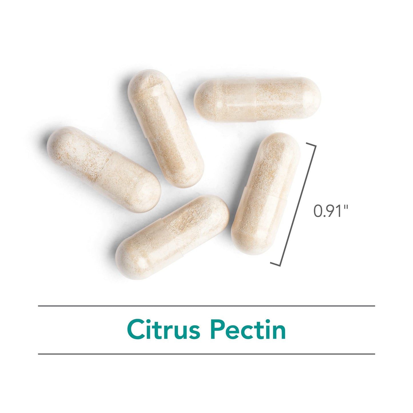 NutriCology Modified Citrus Pectin Supplement for Gut Support - Modified Citrus Pectin Capsules for Men & Women, Hypoallergenic, Gluten Free, Reduced Molecular Weight - 120 Vegetarian Capsules