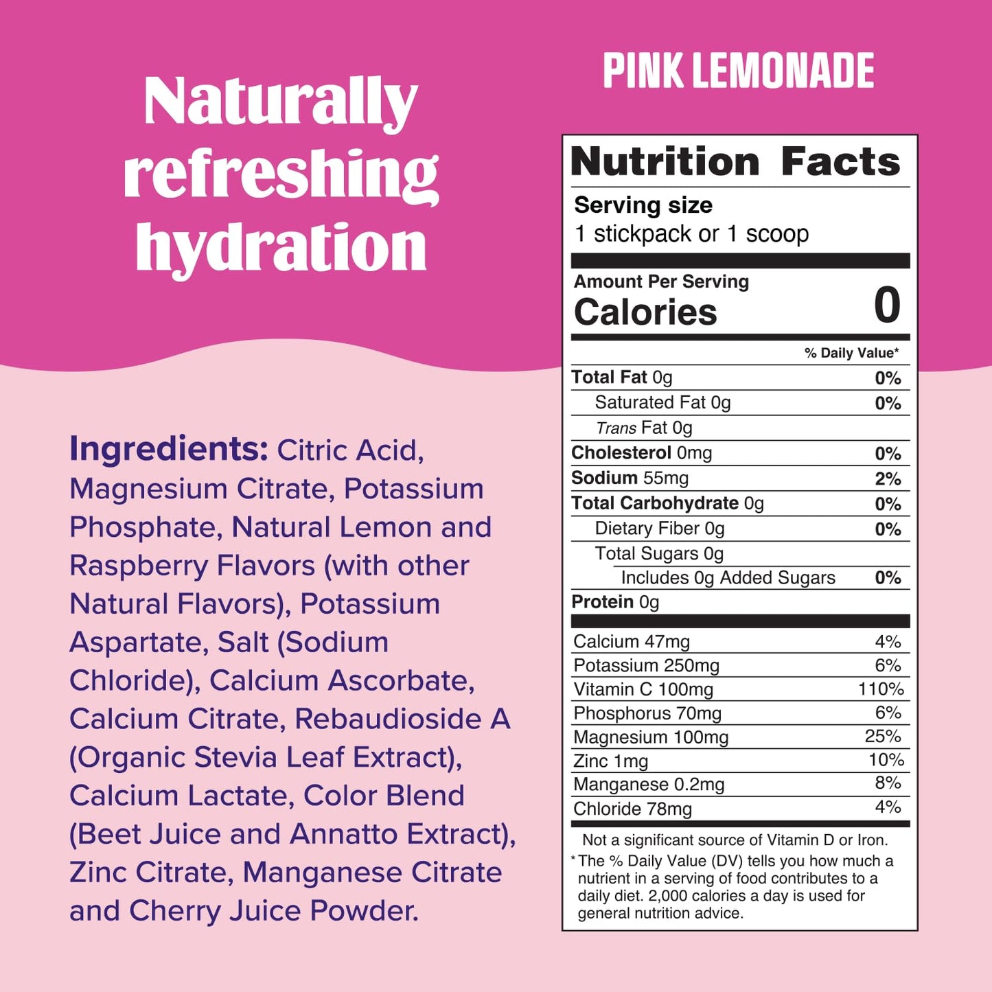 Ultima Replenisher Daily Electrolyte Powder Drink Mix - Pink Lemonade, 30 Serving - Hydration Powder with 6 Key Electrolytes and Trace Minerals - Keto Friendly, Vegan, Non-GMO and Sugar-Free
