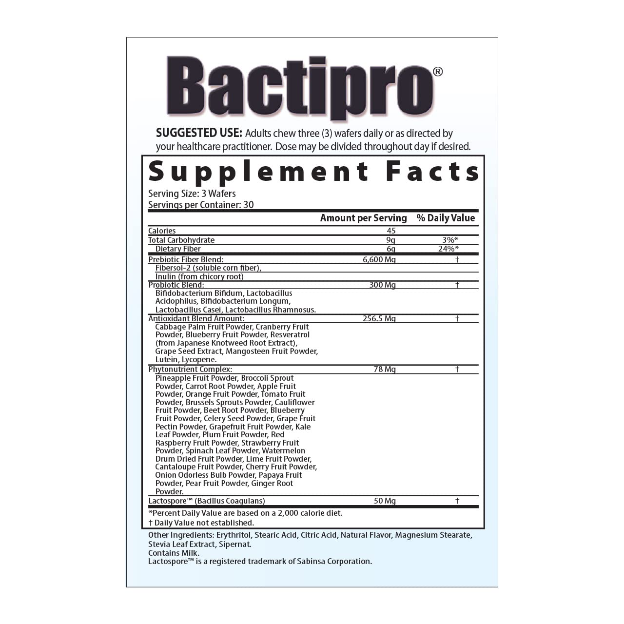 Medix Select Bactipro (90 Day Supply)