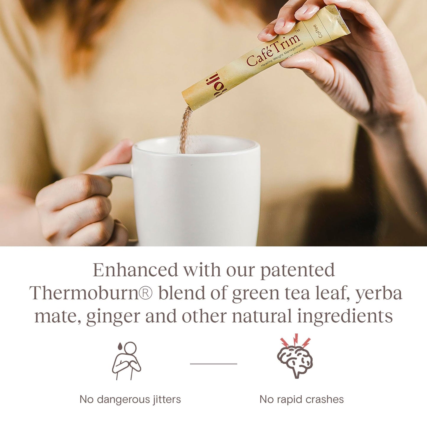 Yoli® CaféTrim - Food Craving Suppressant - Coffee Flavored Powder