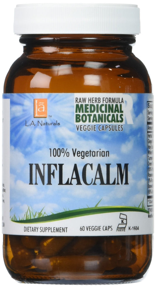 L A NATURALS Inflacalm Raw Formula 60 Vgc, 0.02 Pound