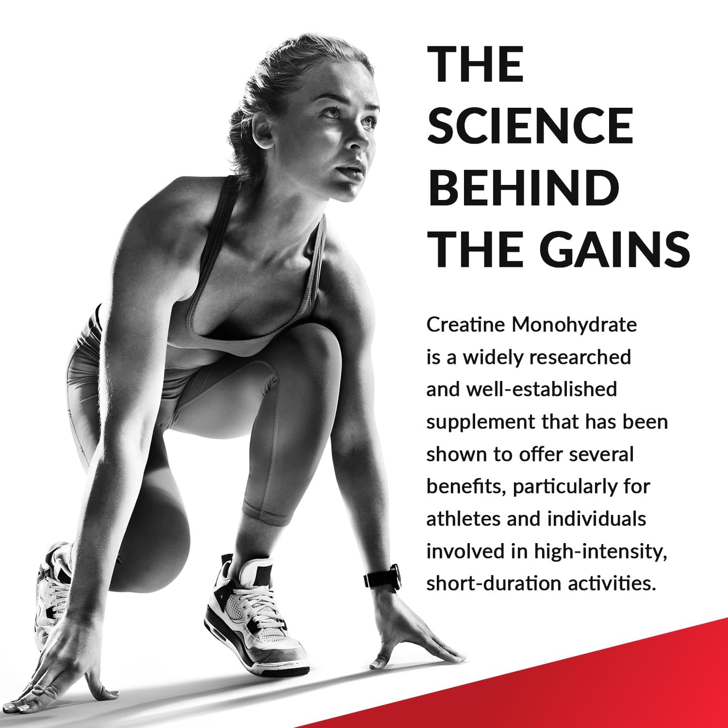 Granite Creatine Monohydrate, Supports Strength, Endurance, & Muscle Recovery, Creatine for Men & Women, Soy-Free, Dairy-Free, Gluten-Free (80 Servings)