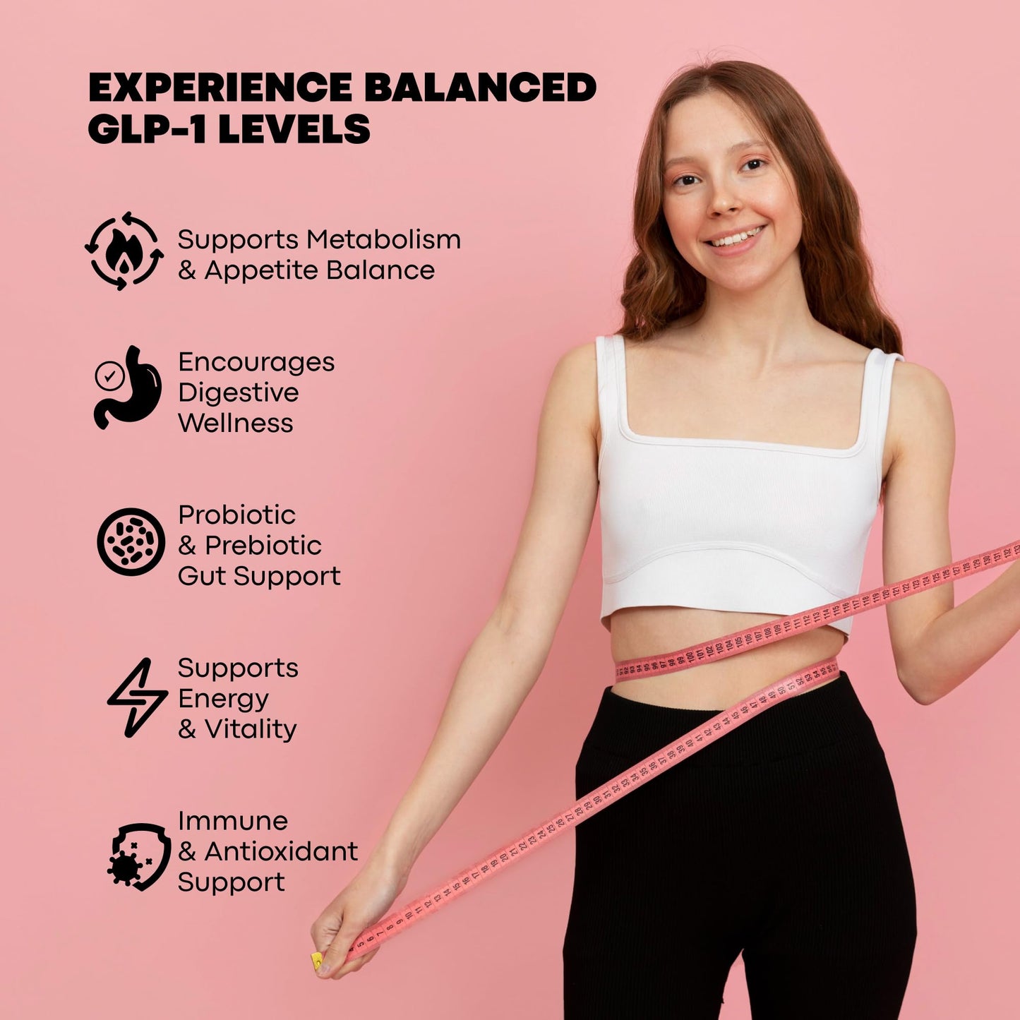 NutraPep GLP-1 Probiotic Weight Loss Supplement - Glp1 Booster with Berberine for Fat Burn