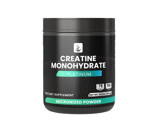 PURE ORIGINAL INGREDIENTS Creatine Monohydrate Powder, 13.8 oz, Dietary Supplement, Micronized
