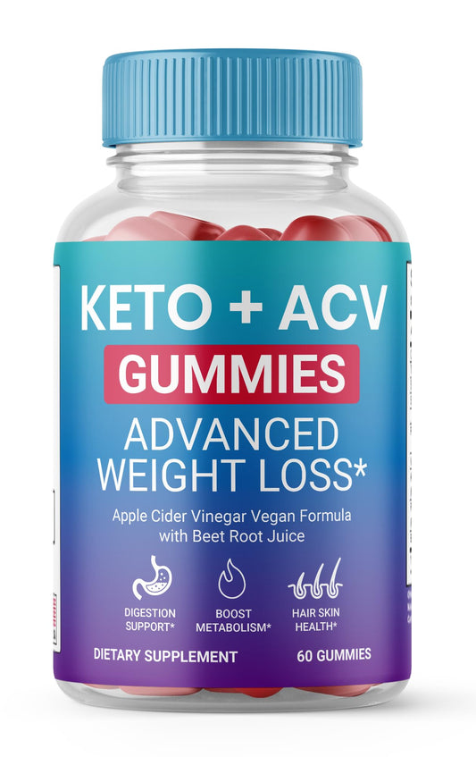 (1 Pack) Keto ACV Gummies Advanced Weight Loss*, Keto ACV Gummies Apple Cider Vinegar Weight Loss Gummies (60 Keto Gummy Bears)
