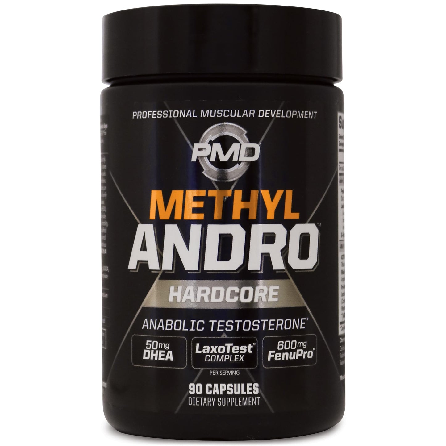 PMD Sports Methyl Andro with DHEA Amplifies Testosterone for Lean Muscle Growth and Strength Gains-Weightlifting and Workout Performance-Dietary Supplement (90 Vegetarian Capsules)