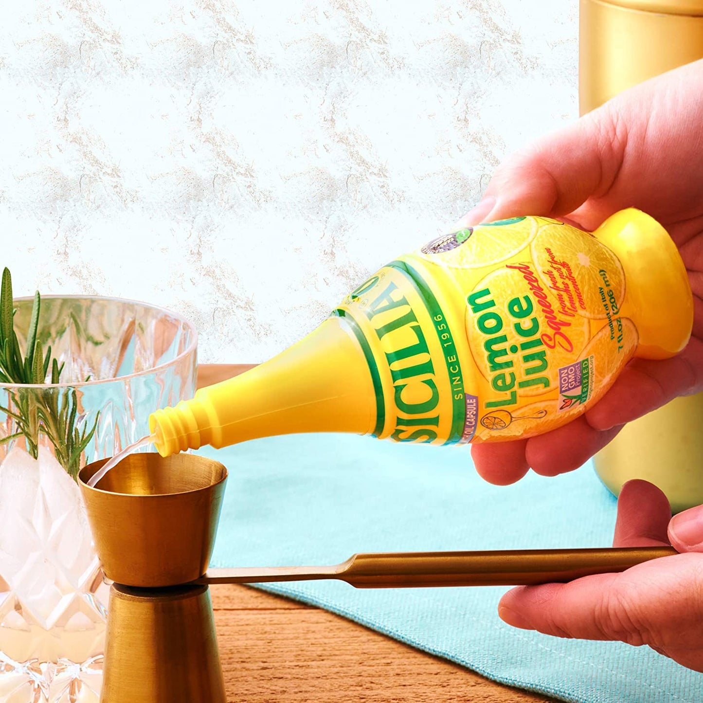 Sicilia Fresh Squeezed Lemon Juice  4 Oz 3 Pack