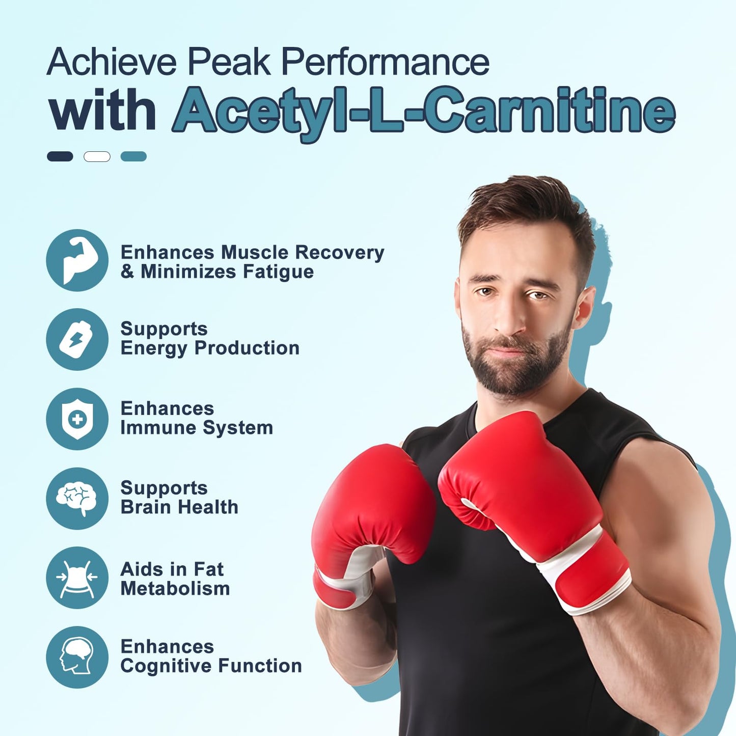 Zetelixia Acetyl L-Carnitine Gummies, L-Carnitine Supplement for Women & Men, with Vitamin C & B12, ALCAR for Energy, Brain & Heart Health Support, Vegan, Non-GMO, Sugar Free, 60 Count