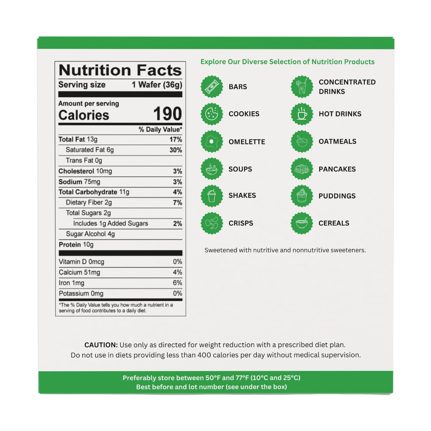 Nutmeg State Nutrition - High Protein Wafer Bars, Protein Snack Bars, Low Calories, Low Sugar, 7 Servings Per Box (1 Box (7 Servings), Peanut)
