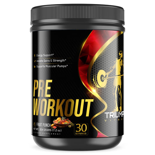 TRIUMPH VITAMIN Pre-Workout (Fruit Punch)