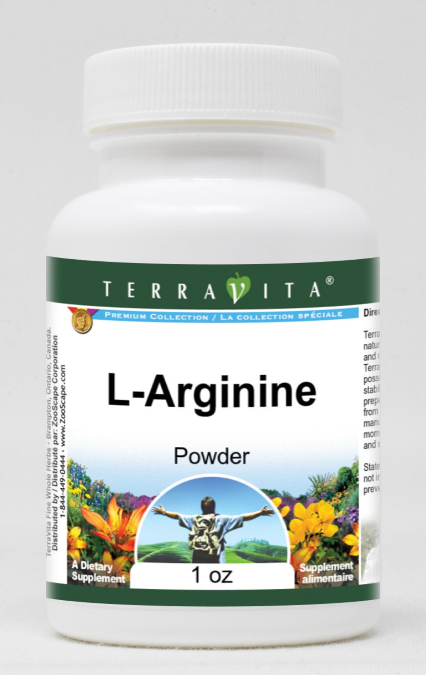 Terravita L-Arginine Powder (1 oz, ZIN: 524089)