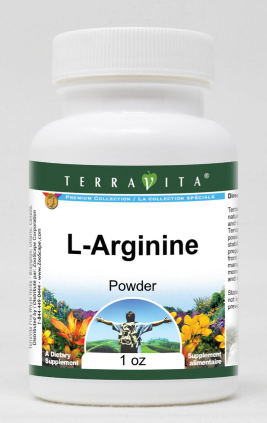 Terravita L-Arginine Powder (1 oz, ZIN: 524089)
