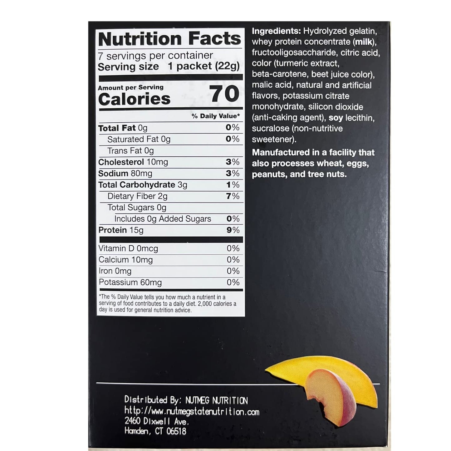 PROTIFIT - High Protein Peach Mango Fruit Drink 3 Pack, 15g Protein, Low Calorie, Sugar Free, Ideal Protein Compatible, 7 Servings Per Box, (3 Pack)