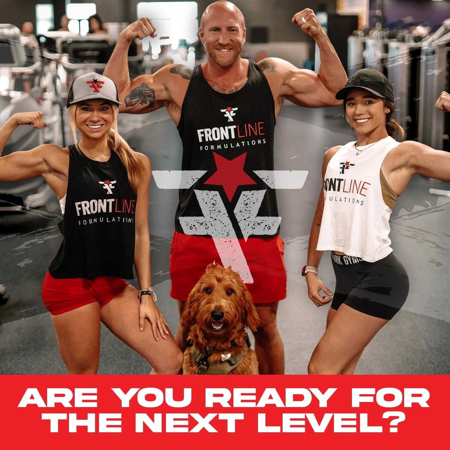 Frontline Fomulations CLA, Cortisol Suppressant, Stimulant Free, Enhances Energy and Metabolism, Increased Energy and Endurance, Train Harder, Recover Faster, Veteran Owned and Operated (90 Servings)
