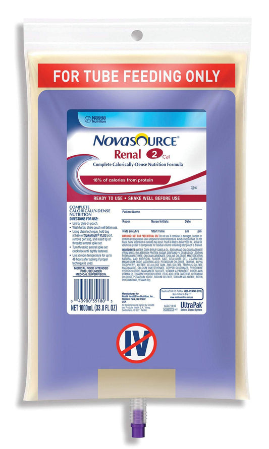 Nestle Clinical Nutrition Novasource Renal Nutritional Supplement, Ncl351801, 1 Pound