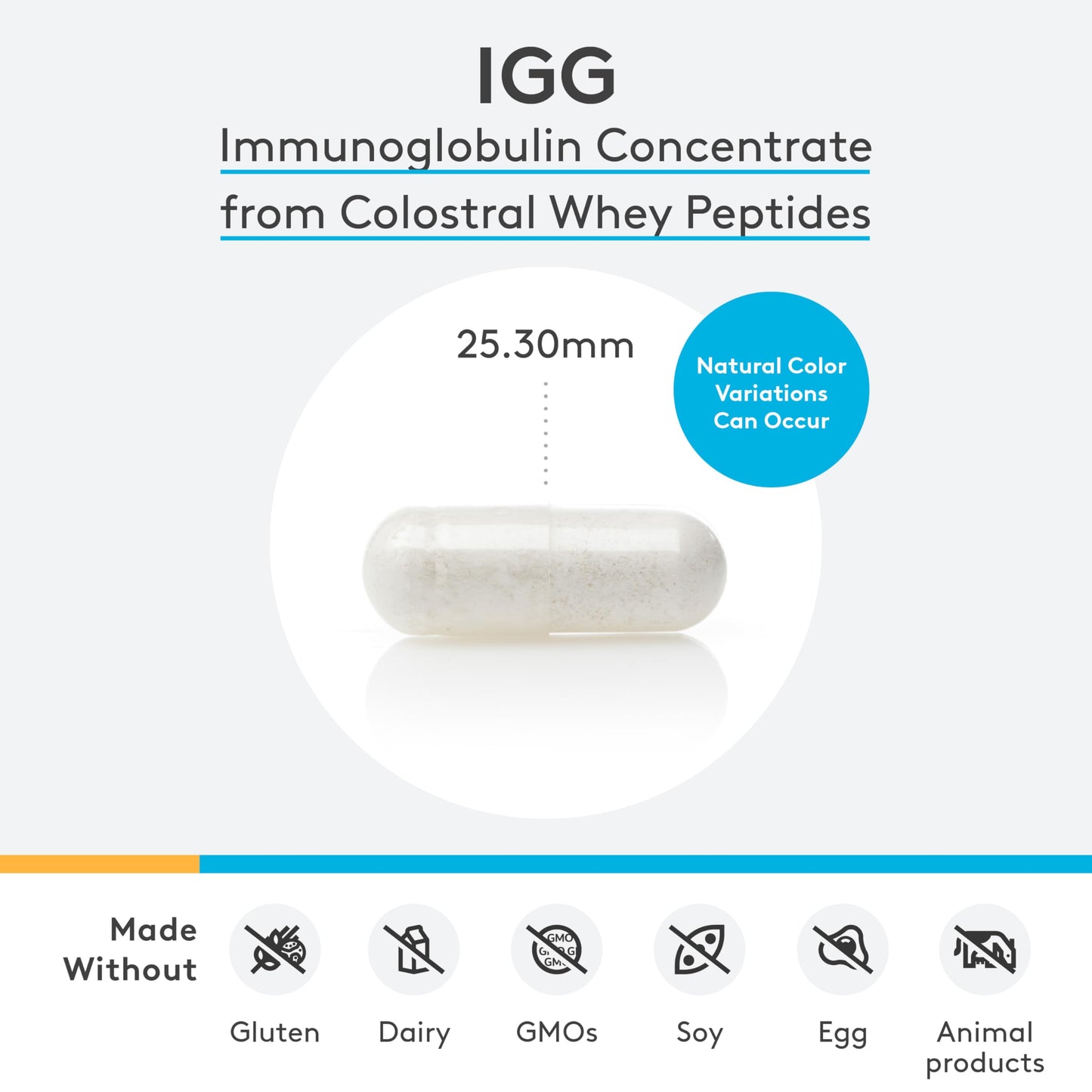XYMOGEN GI Protect - IgG Immunoglobulin L-Glutamine Powder Supplement - Supports GI Lining + Gut Health, Cytokine Balance, Immune Health + Tissue Repair, Sugar & Stevia Free - Cherry Flavor (6.67 oz)
