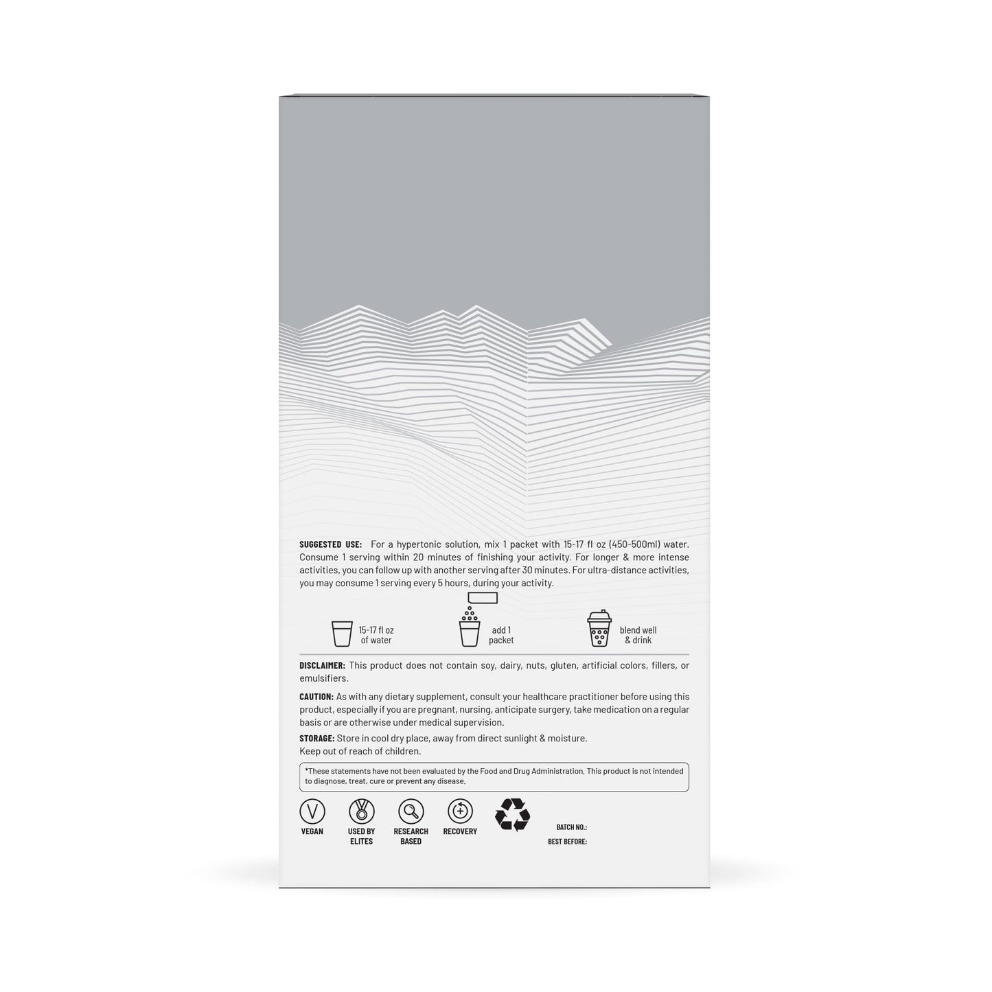 Unived Elite Recovery Mix (Coco Turmeric Latte)