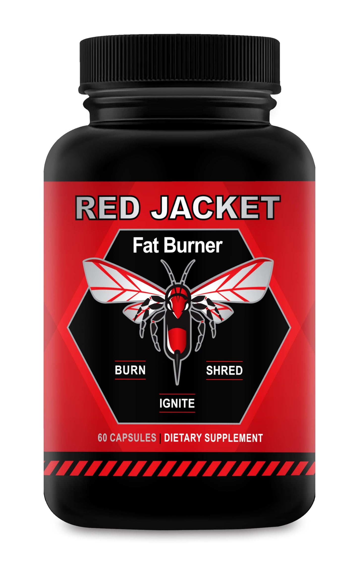 Red Jacket Thermogenic Fat Burner - Advanced Weight Loss Pills for Energy Boost, Metabolism Ignite, Extreme Shred, and Focus - Ultra Potent Diet Supplement for Lean Body and Performance Power
