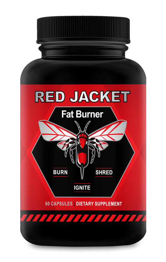 Red Jacket Thermogenic Fat Burner - Advanced Weight Loss Pills for Energy Boost, Metabolism Ignite, Extreme Shred, and Focus - Ultra Potent Diet Supplement for Lean Body and Performance Power