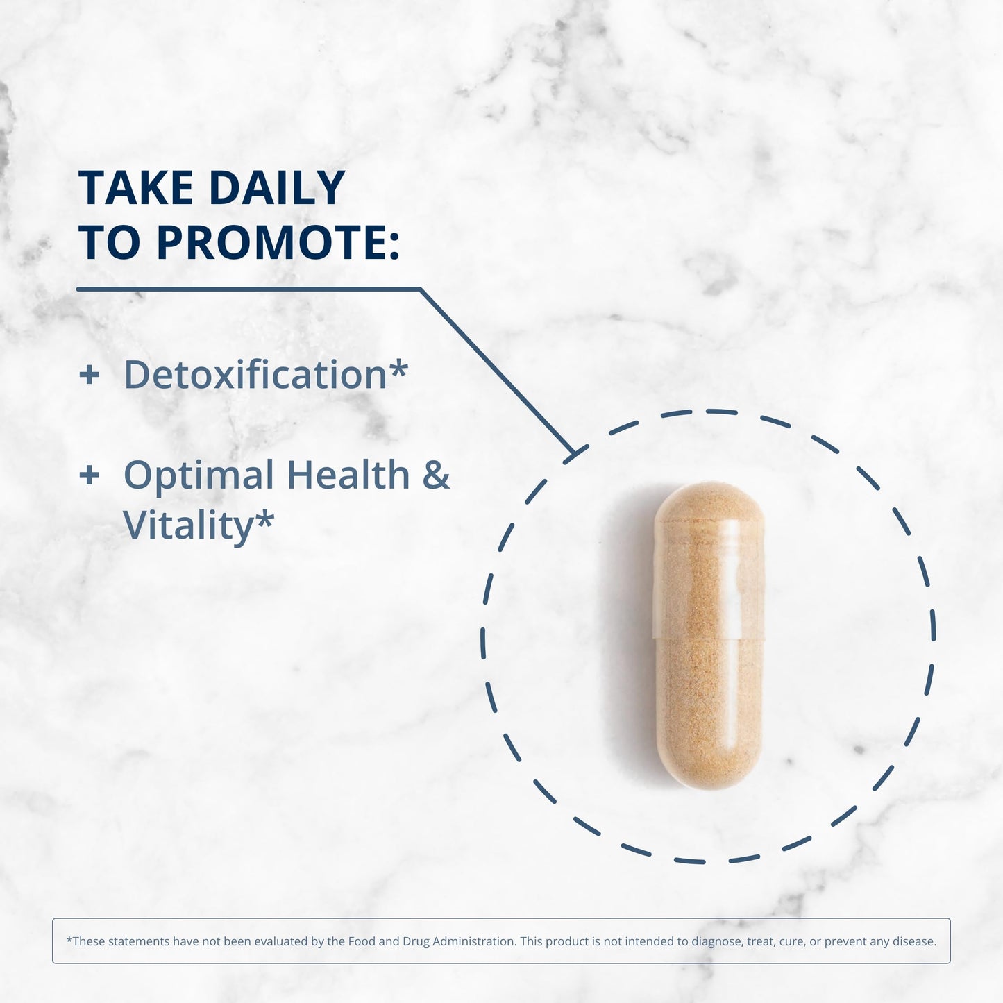 Metagenics AdvaClear - Daily Support for Detoxification* - Detox Supplements* - with Vitamin B12, Pantothenic Acid & Zinc Citrate - 42 Capsules