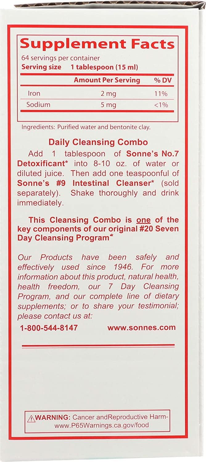 Sonnes, Detoxificant #7, 32 Ounce