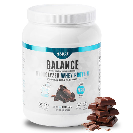 MARCE FITNESS Hydrolyzed Whey Protein byMarceFitness Chocolate Flavor 1 Pound