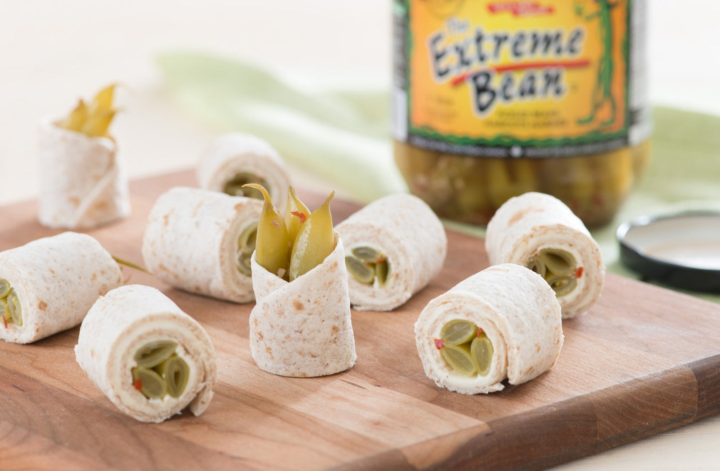 The Extreme Bean  Hot  Spicy Pickled Green Beans 33 oz 3 pack