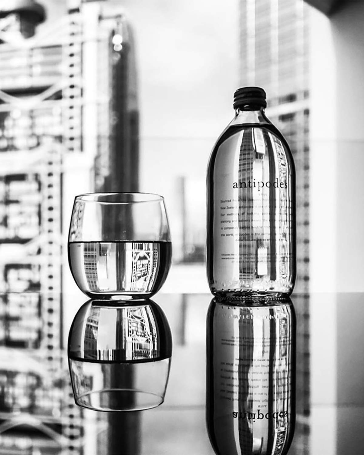 Antipodes  Sparkling Water  169 oz 500 mL 12 Glass Bottles