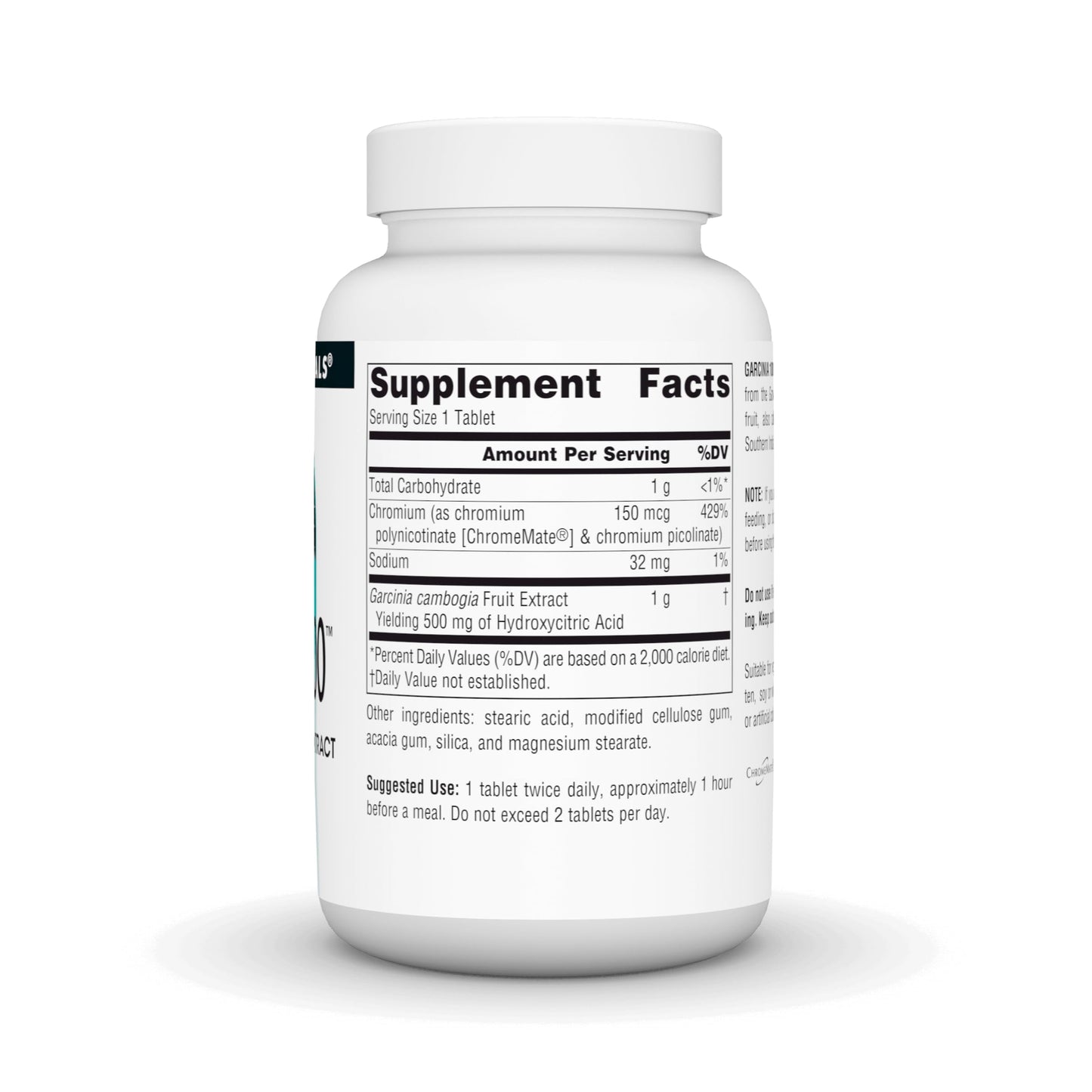 Source Naturals Garcinia Cambogia Extract, 1,000 MG- 90 Tablets