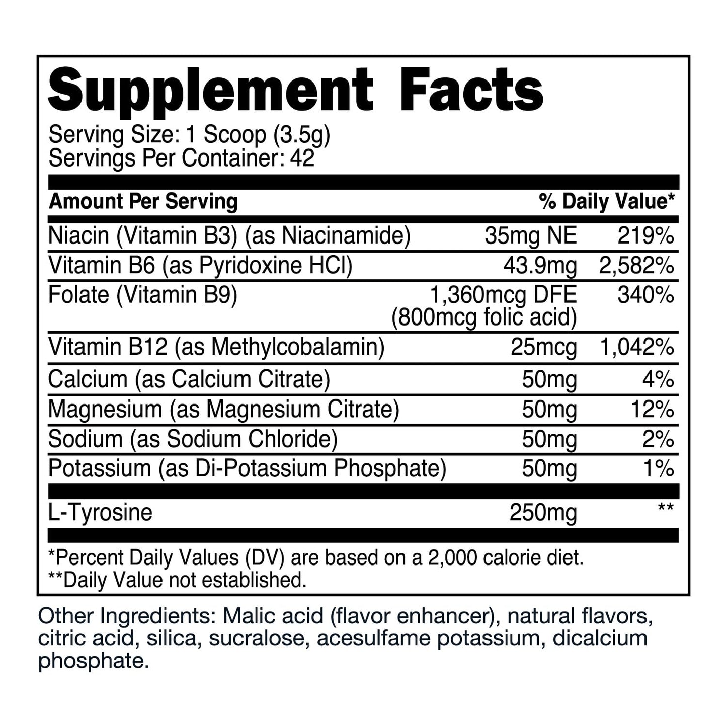 TransformHQ Hydration 42 Servings (Pina Colada) - Electrolytes, Mental Clarity, Vitamins