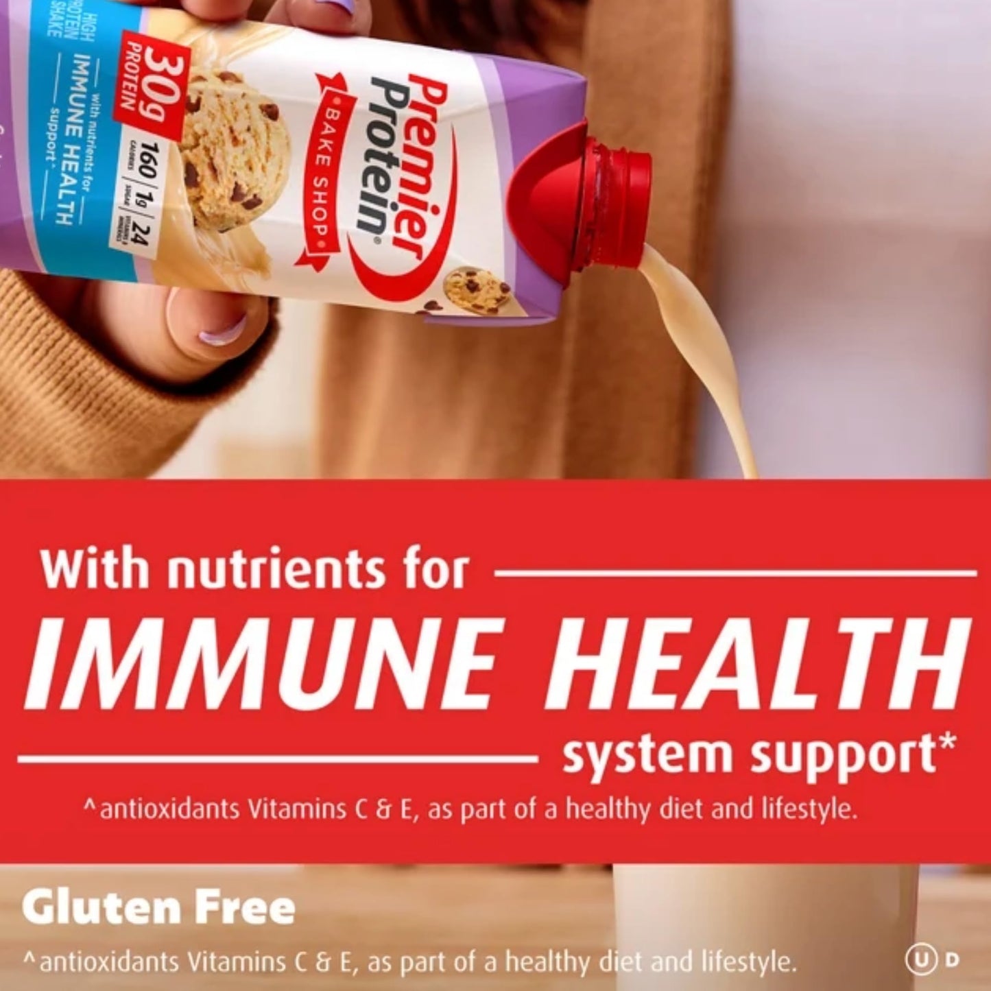 Protein Snacks Bundled with Premier Shakes Nutrition Ready to Drink Protein 30g Shakes Cookie Dough 11Fl oz 6 Pack  Every Order is Elegantly Packaged in a Signature BETRULIGHT Branded Box