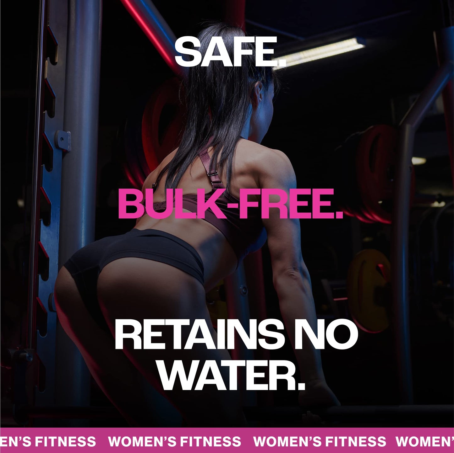 Creatine for Women Athletes, Burn Fat, Pre-Workout, Fitness, Instant Energy, Muscle Tone, Aerobics, Endurance, Cycling, Running & Stamina. Muscle Without Bulk, Amino Acids, Vitamins. Cherry