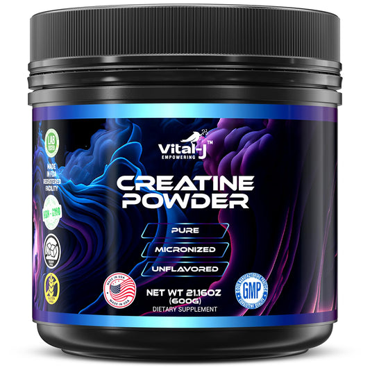 120 Servings Pure Micronized Creatine Monohydrate Powder, Amino Acid Powder - Support Muscles, Cellular Energy and Cognitive Function - Gluten-Free, Unisex, Keto 21.16 Oz