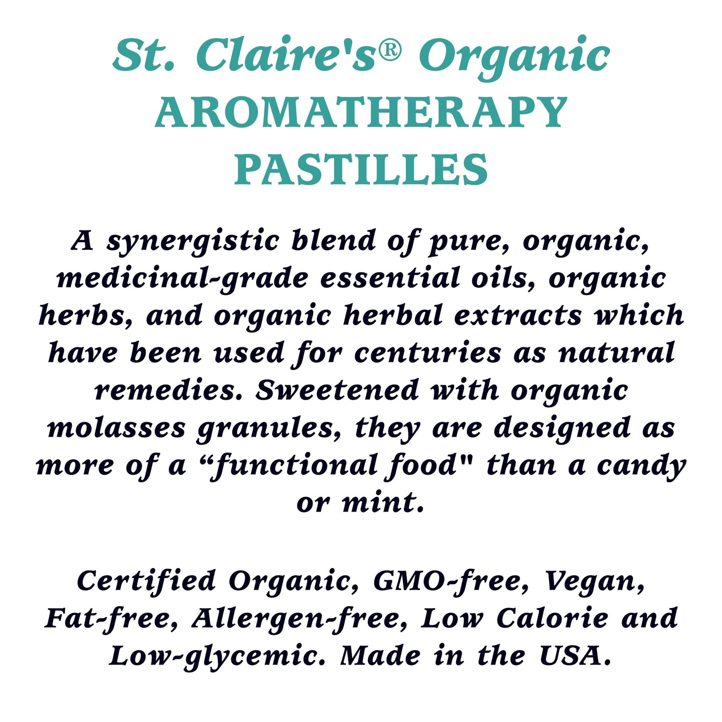 St Claires Organics Tummy Soothers 15 Ounce Tin Bundle of 3  GlutenFree Vegan GMOFree Plantbased AllergenFree  Made in The USA in a Dedicated AllergenFree Facility