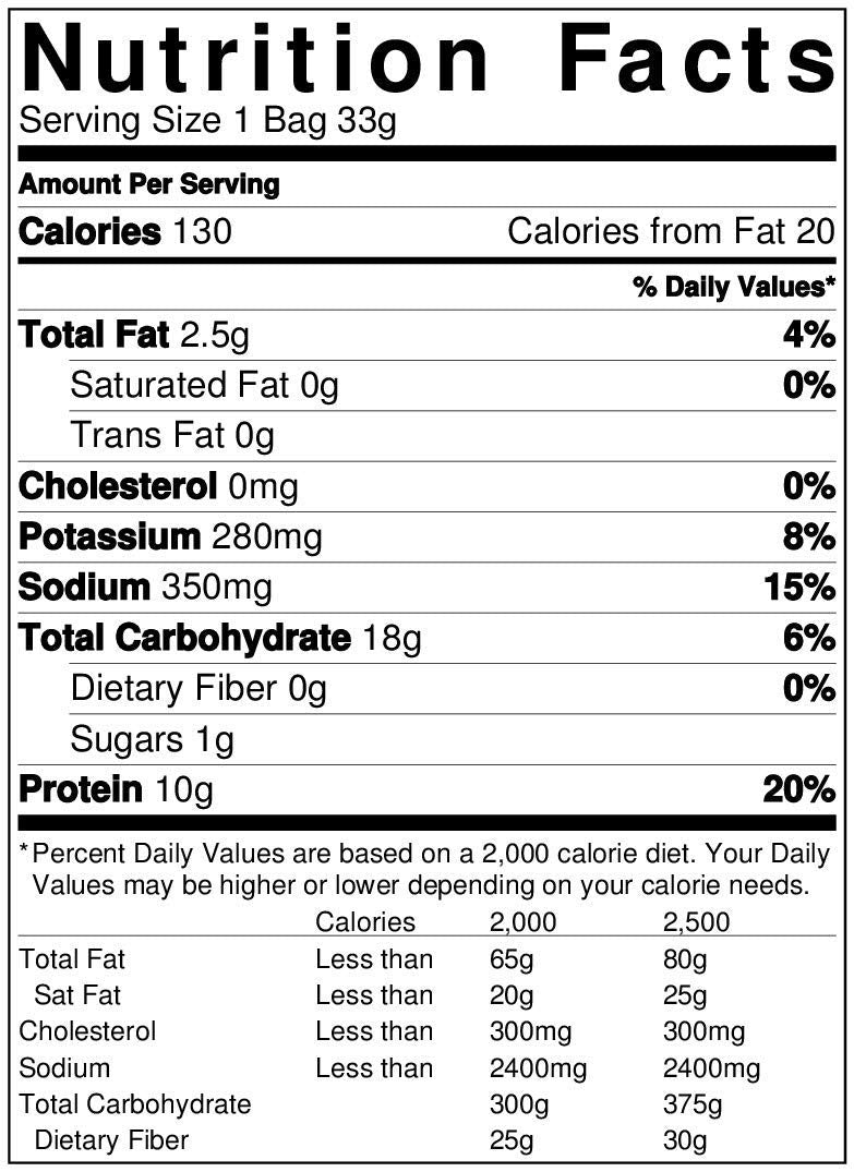 Double Bites Honey Mustard Flavor for weight loss 7 Bag pack