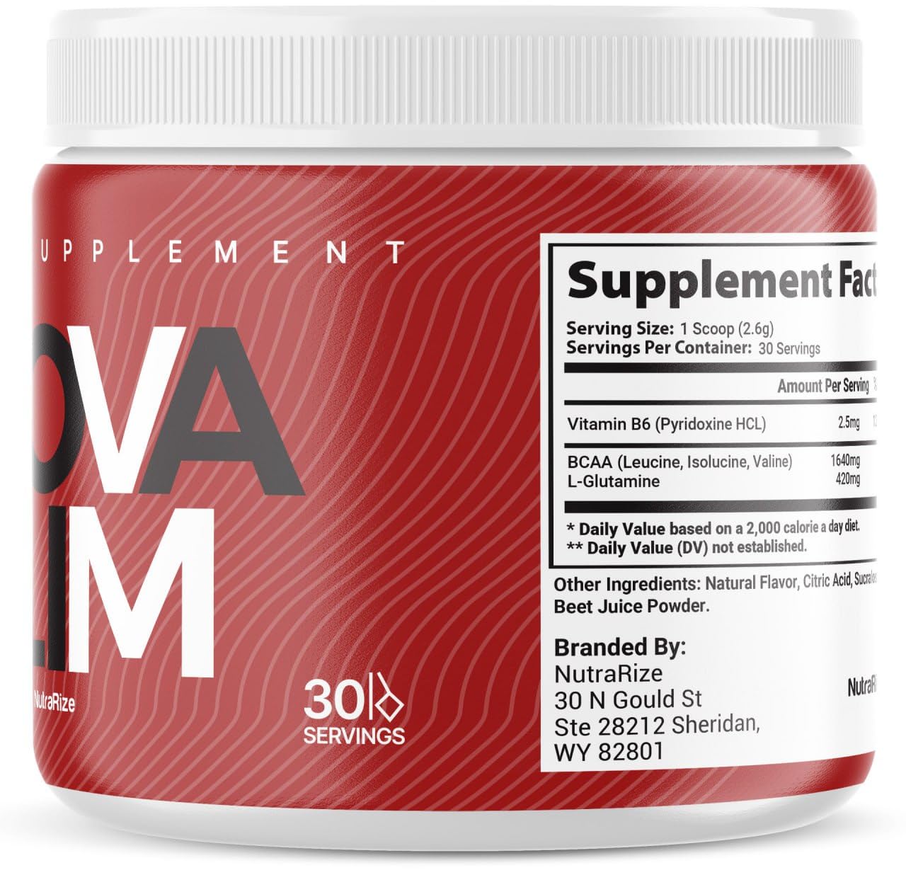 NutraRize Provaslim - Provaslim Weight Loss Powder, Provaslim Powder, Maximum Strength All-Natural Powder for Targeting Belly Fat, Provaslim Powder for Weight, Prova Slim Reviews (30 Servings)