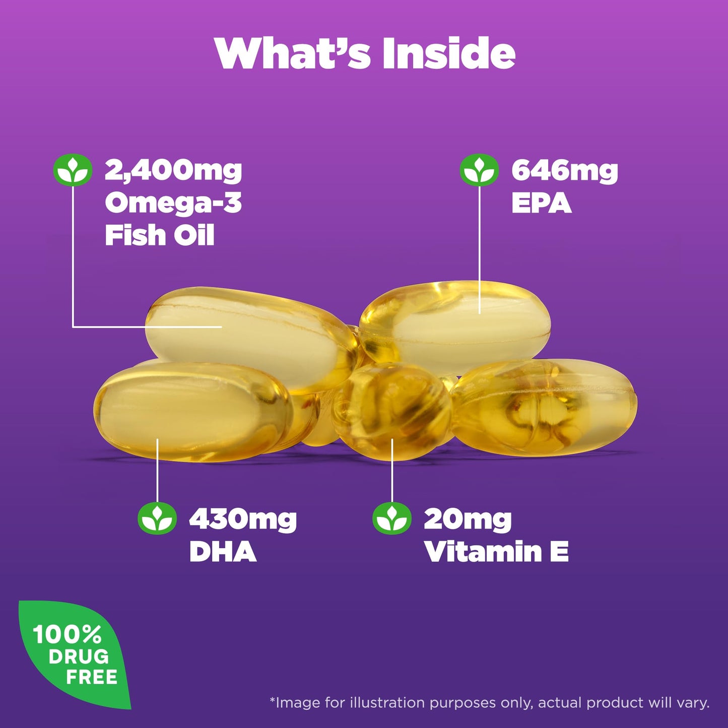 Natrol, Omega-3 Extreme Softgels, Heart Health Dietary Supplement, 60 Count