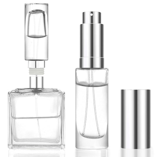MUB 10ml Perfume Travel Refillable Atomizer Bottle Portable Glass Top-Filling Leak-Proof Perfume Spray Bottle Atomizer Sprayer for Perfume Mini Pocket Empty Cologne for Travel Outgoing
