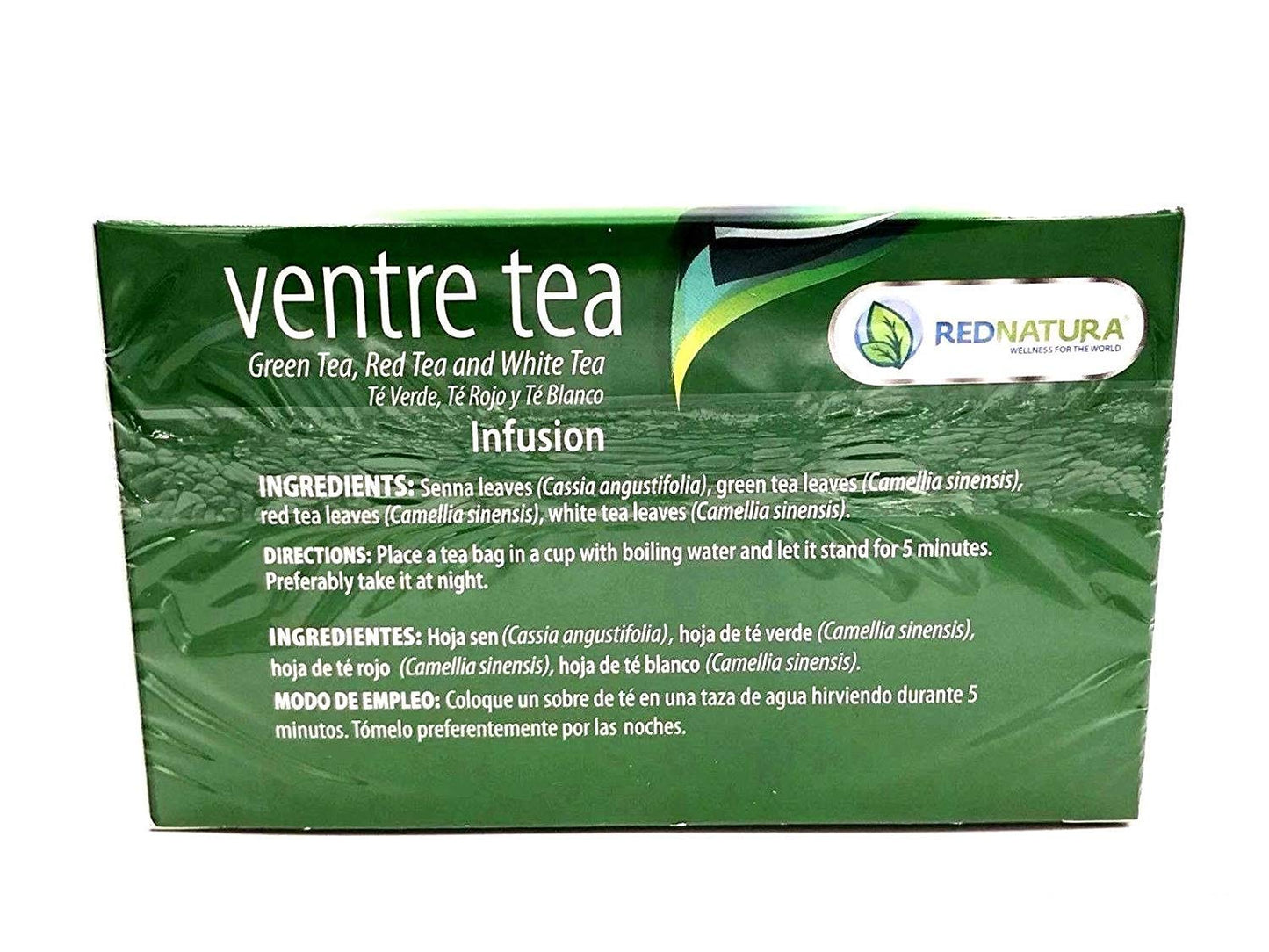 Be Lax Tea Weight Loss Supplement - Red Natura Mexican Version - 30 Day Supply