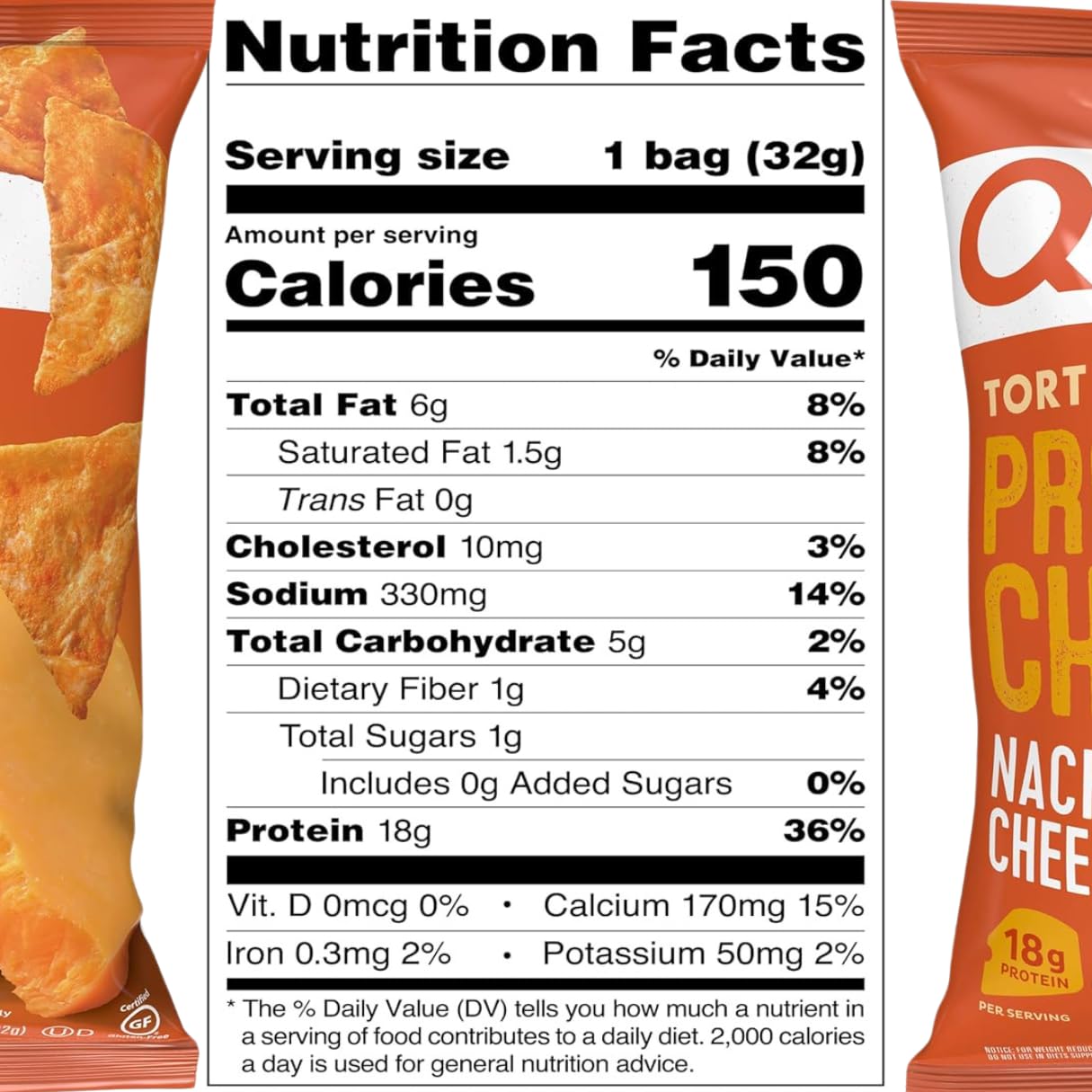 Quest Nacho Cheese Flavored Protein Chips (3 Packs) - Quest Tortilla Protein - Protein Chips Nacho - Nutrition