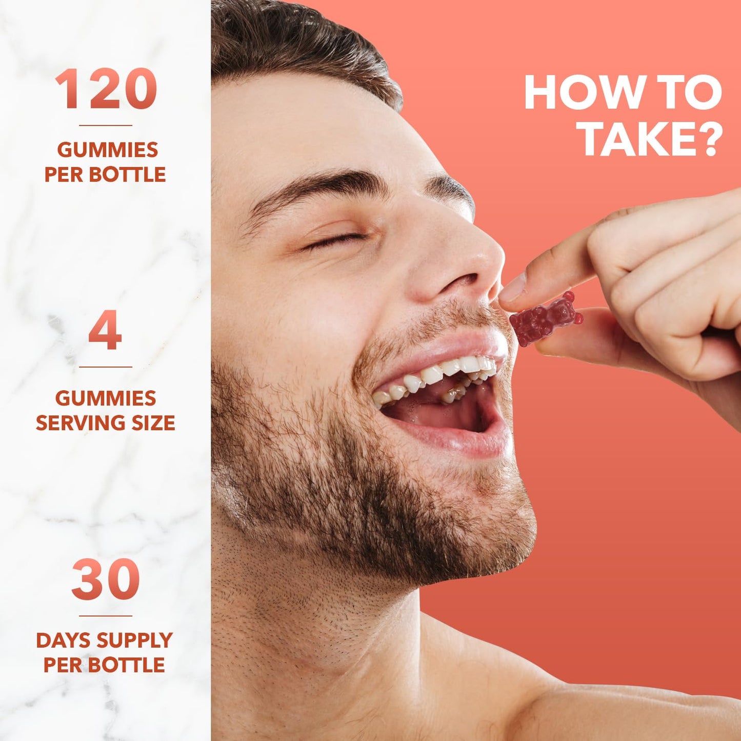 Oobvious Creatine Monohydrate Gummies 120 for Men & Women - 5g, Sugar-Free Pre-Workout Gummy with L-Taurine, Betaine Anhydrous, Alpha GPC, Vitamin B12 (1 Pack)