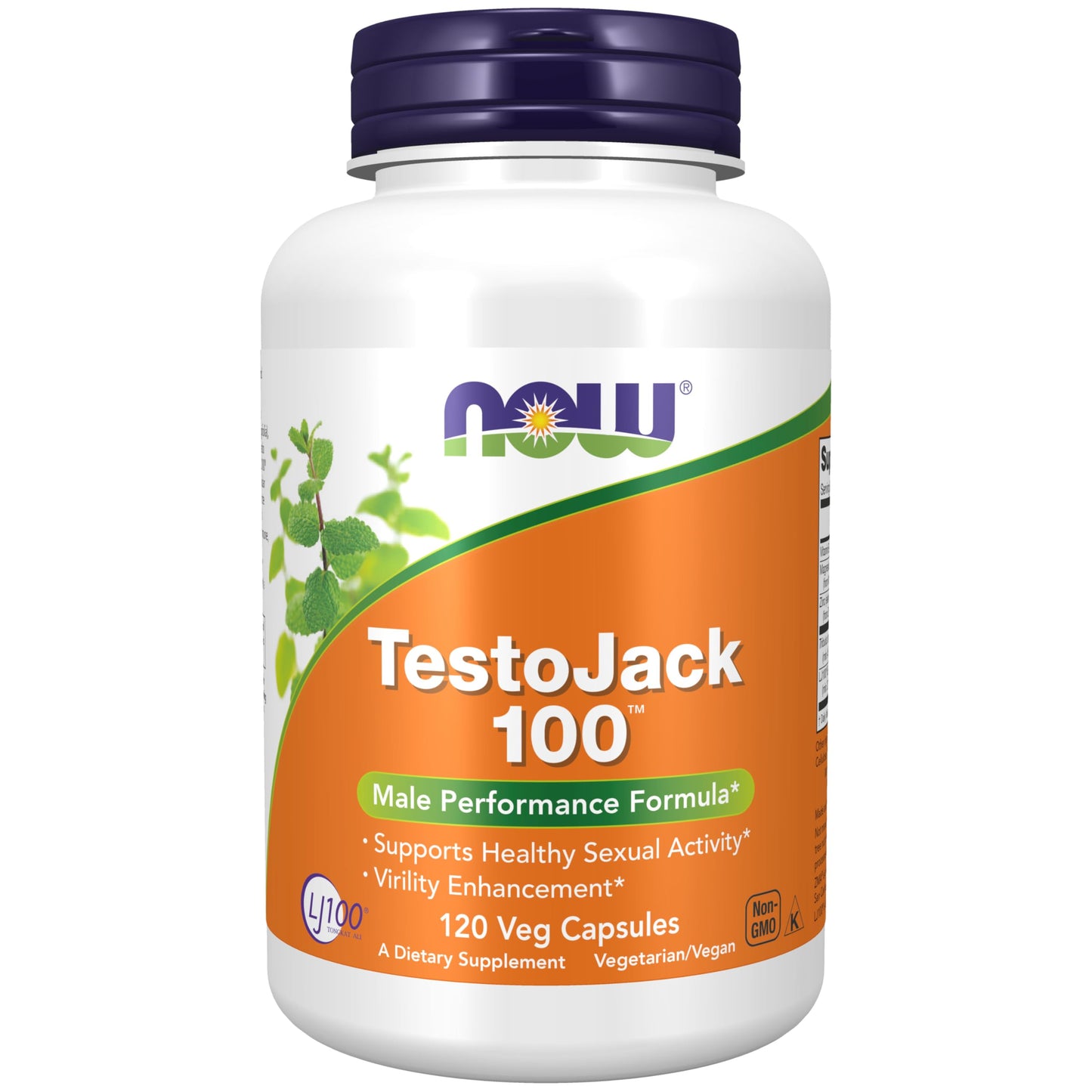 NOW Foods Supplements, TestoJack™ 100 with LJ100®, a potent standardized extract of Tongkat Ali (Eurycoma longifolia), Tribulus and ZMA®, 120 Veg Capsules