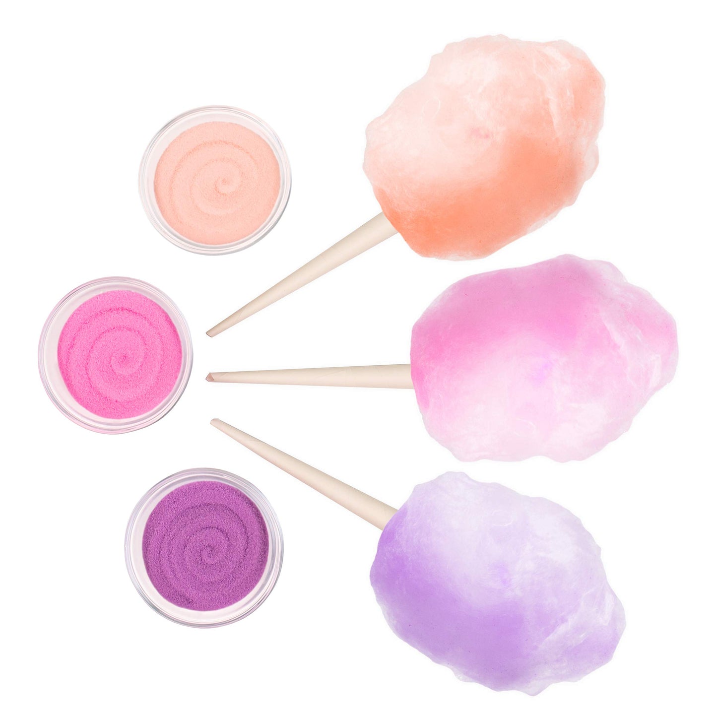Nostalgia Cotton Candy Flossing Sugar Grape Pink Bubble Gum Orange 48 Ounces
