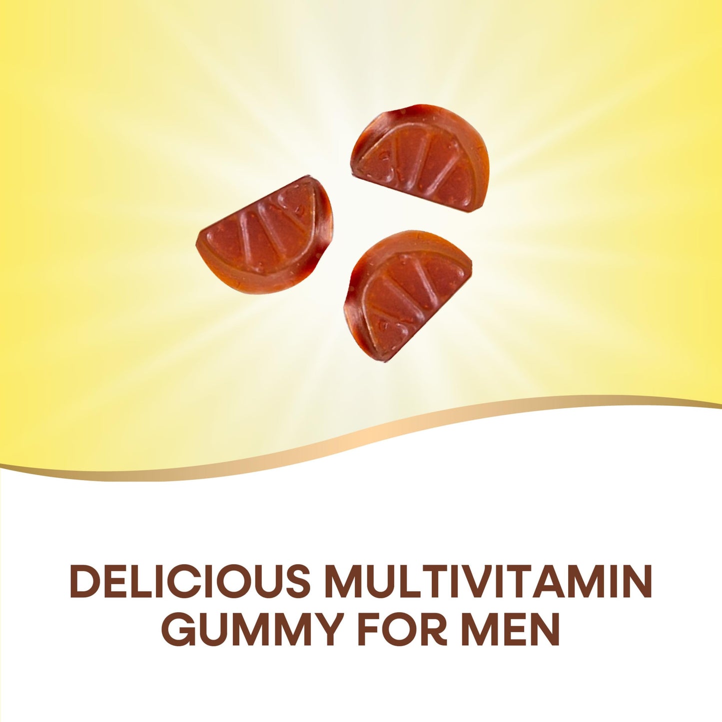 Nature's Way Alive! Men's Premium Gummy Multivitamin, Supports Healthy Heart, Muscle Function*, Full B-Vitamin Complex, Orange, Grape, Cherry Flavored, 75 Gummies (Packaging May Vary)