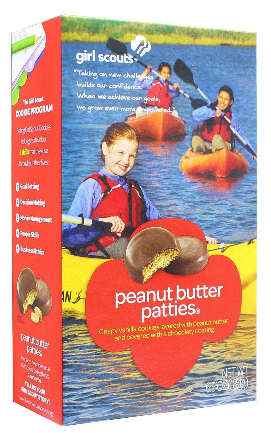 Girl Scout Peanut Butter Patties Cookies 65 Ounce Box