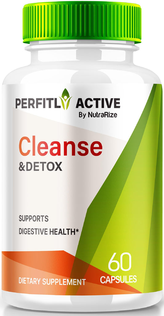 NutraRize Perfitly Active Weight Loss Capsules - Cleanse and Detox Fitness Supplement, Balanced and All-Natural Formula to Unlock Fit and Healthy Body, PerfitlyActive Reviews (60 Capsules)