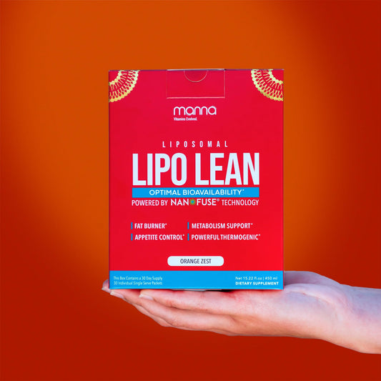 Manna Liposomal Lipo Lean - Fat Burner - Appetite Suppressant for Weight Loss Women & Men