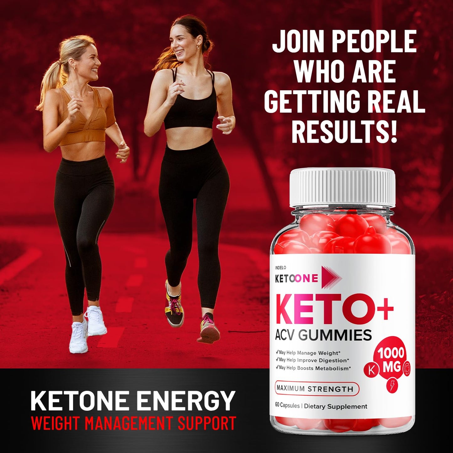 (2 Pack) Keto One Gummies Advanced Loss - ACV Gummies Maximum Strength, Keto One Keto Plus ACV Weight Management Gummies Apple Cider Vinegar, Keto One Gummies Reviews B12 Keto+ACV (120 Gummies)