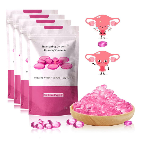 CATFACE PinkMarine Fish Oil Softgel Capsules, AnnieCare Instant Anti-Itch Detox Slimming Products, Soothe&Slim Anti-Itch Detox Slimming Capsule (4box/28pcs)