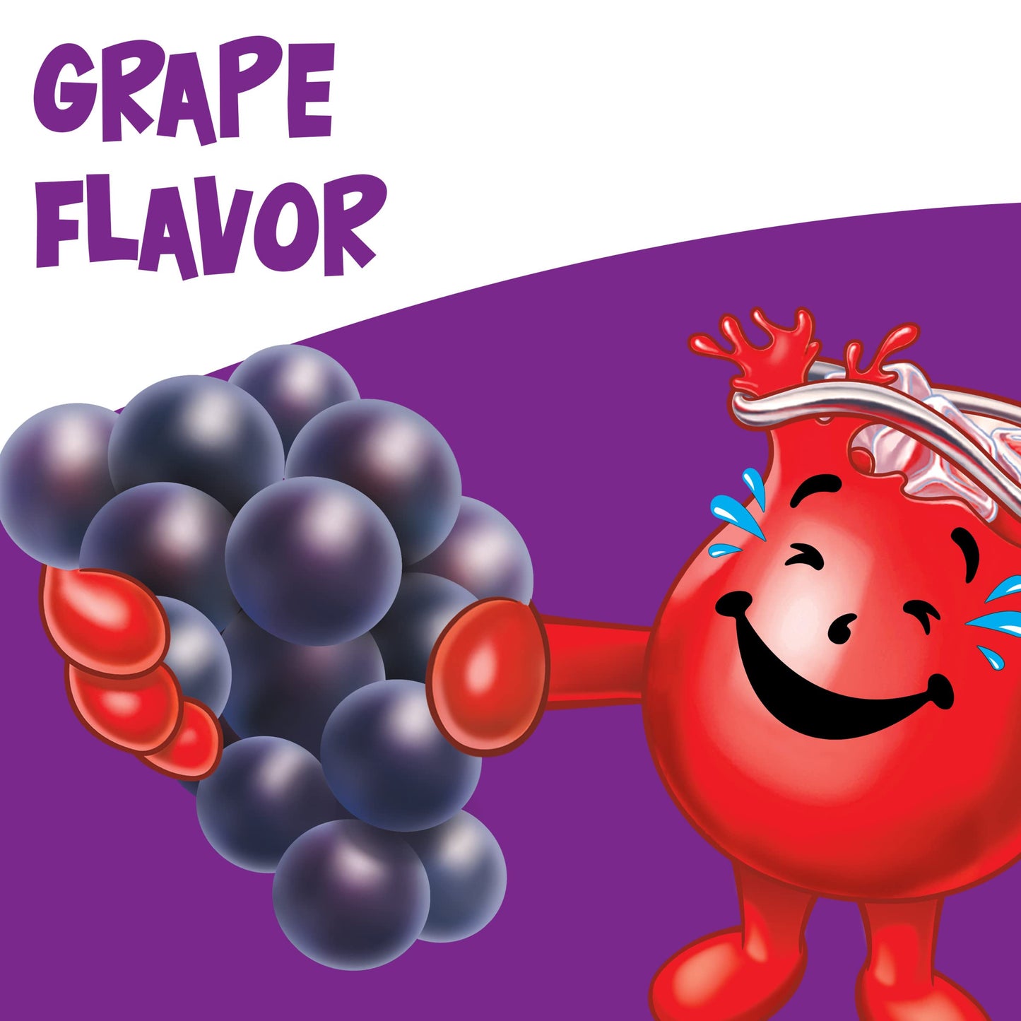 KoolAid 14 Oz Soft DrinkPowdered Unsweetened Grape 48 Count Pack of 4